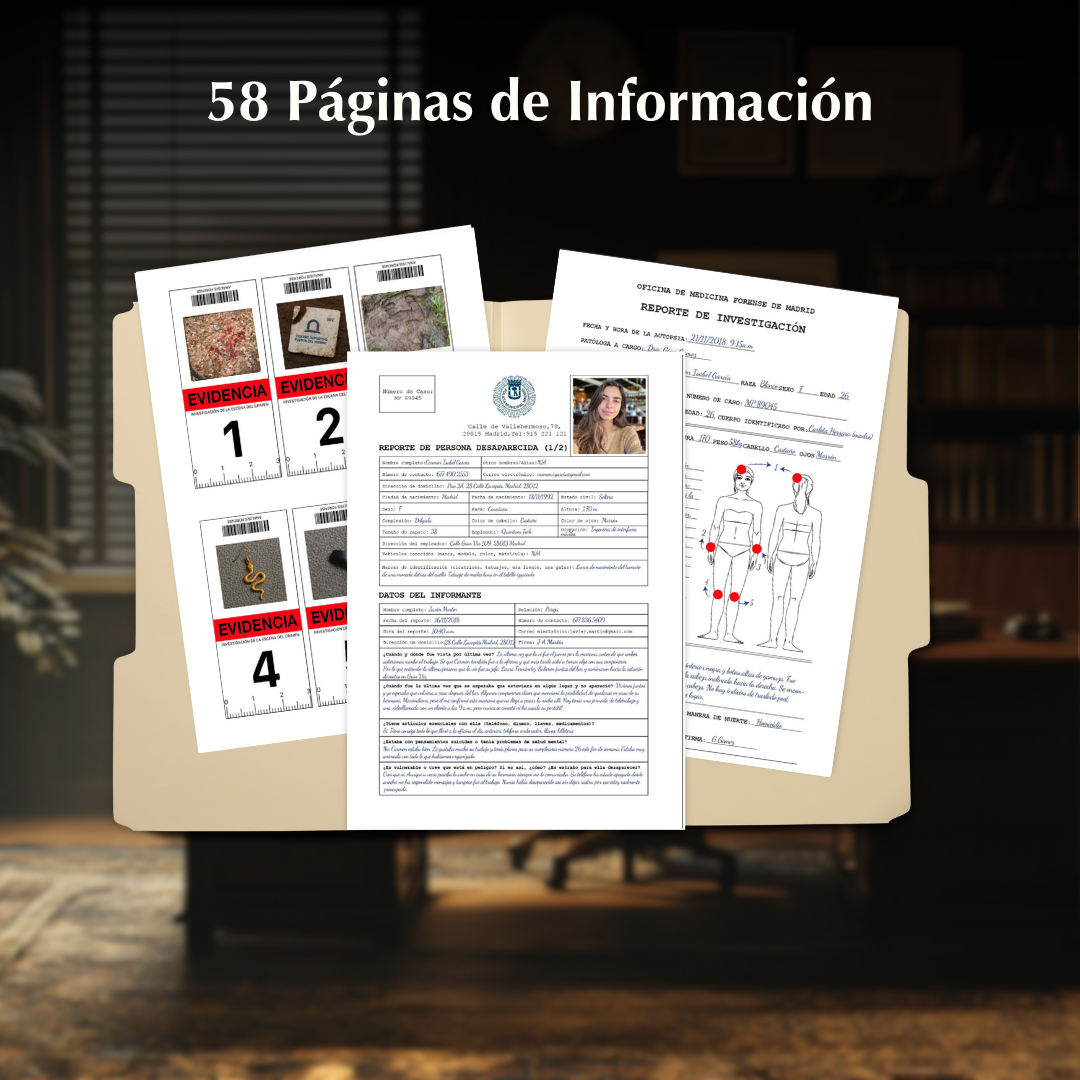 Juego 2 Casos Sin Resolver